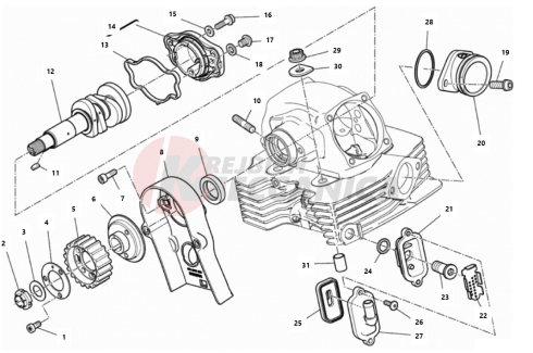 VERTICAL CYLINDER HEAD - TIMING