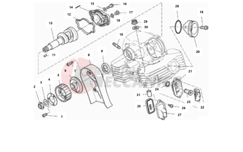 VERTICAL CYLINDER HEAD - TIMING