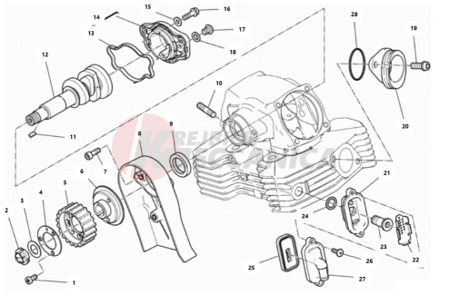 VERTICAL CYLINDER HEAD - TIMING