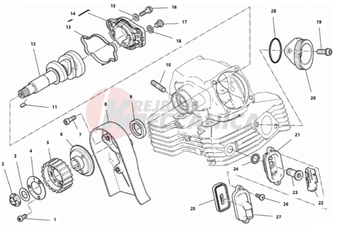 VERTICAL CYLINDER HEAD - TIMING