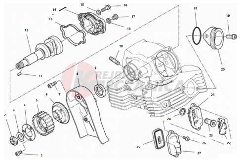 VERTICAL CYLINDER HEAD - TIMING