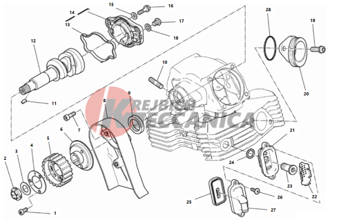 VERTICAL CYLINDER HEAD - TIMING