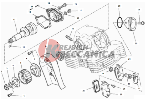 VERTICAL CYLINDER HEAD - TIMING