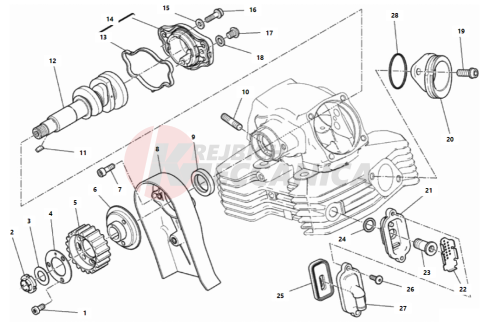 VERTICAL CYLINDER HEAD - TIMING