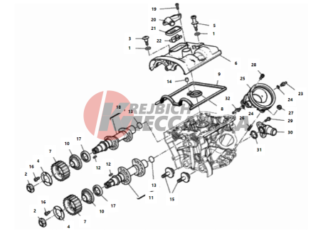 VERTICAL CYLINDER HEAD - TIMING