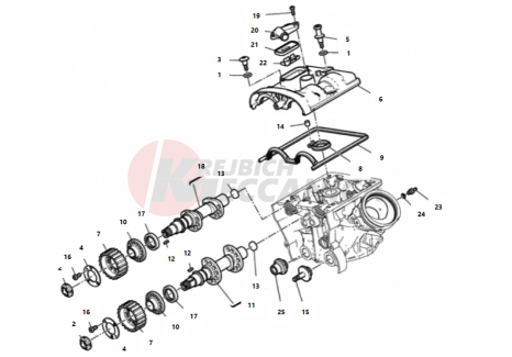 VERTICAL CYLINDER HEAD - TIMING