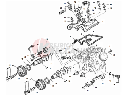 VERTICAL CYLINDER HEAD - TIMING