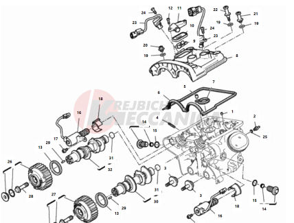 VERTICAL CYLINDER HEAD - TIMING