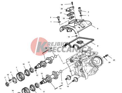 VERTICAL CYLINDER HEAD - TIMING