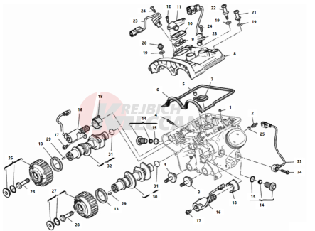 VERTICAL CYLINDER HEAD - TIMING