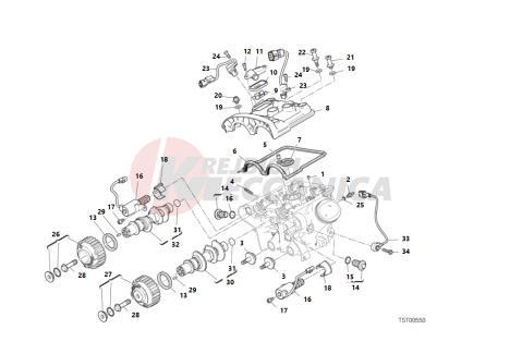 VERTICAL CYLINDER HEAD - TIMING