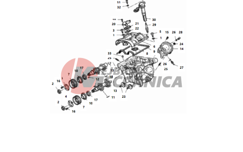 VERTICAL CYLINDER HEAD - TIMING