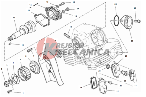 VERTICAL CYLINDER HEAD - TIMING