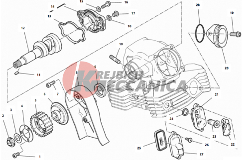 VERTICAL CYLINDER HEAD - TIMING