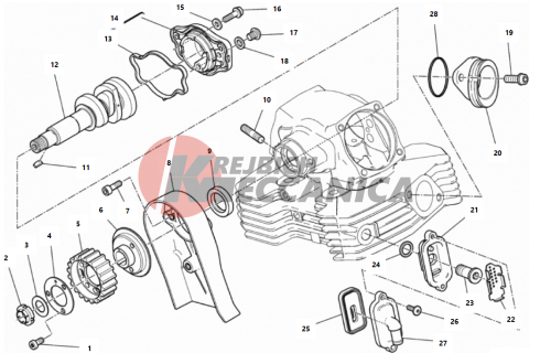 VERTICAL CYLINDER HEAD - TIMING