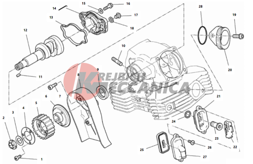 VERTICAL CYLINDER HEAD - TIMING