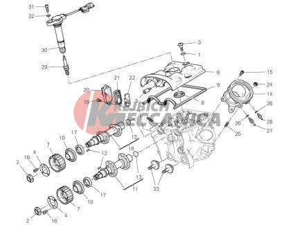 VERTICAL CYLINDER HEAD - TIMING