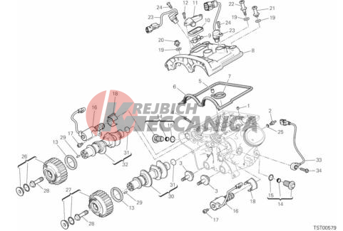 VERTICAL CYLINDER HEAD - TIMING