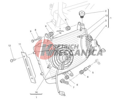 WATER RADIATOR ASSY