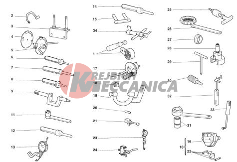 WORKSHOP SERVICE TOOLS