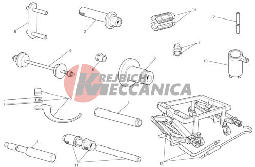 WORKSHOP SERVICE TOOLS 3