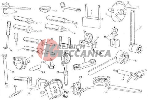 WORKSHOP SERVICE TOOLS