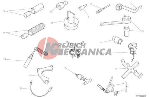 WORKSHOP SERVICE TOOLS, ENGINE 2