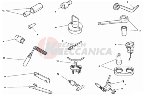 WORKSHOP SERVICE TOOLS, ENGINE 2