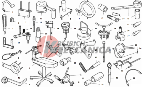 WORKSHOP SERVICE TOOLS, ENGINE