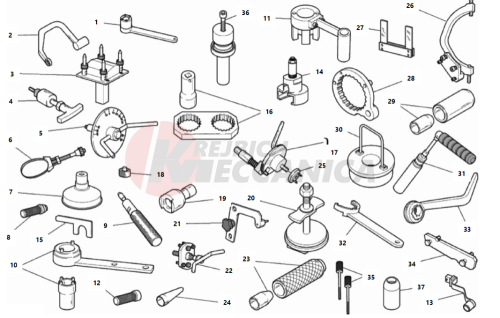 WORKSHOP SERVICE TOOLS (ENGINE)