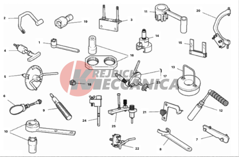 WORKSHOP SERVICE TOOLS (ENGINE)
