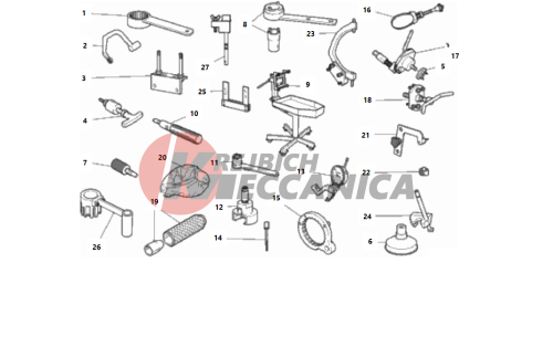 WORKSHOP SERVICE TOOLS, ENGINE