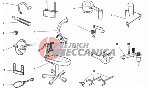 WORKSHOP SERVICE TOOLS, ENGINE 1