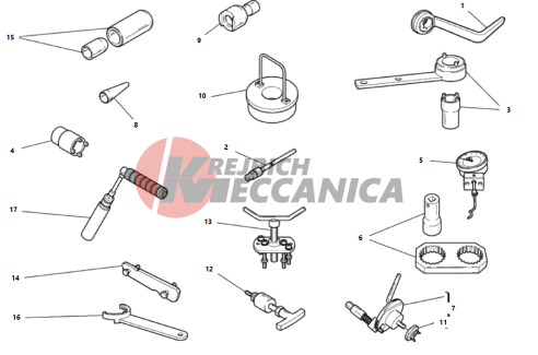 WORKSHOP SERVICE TOOLS, ENGINE