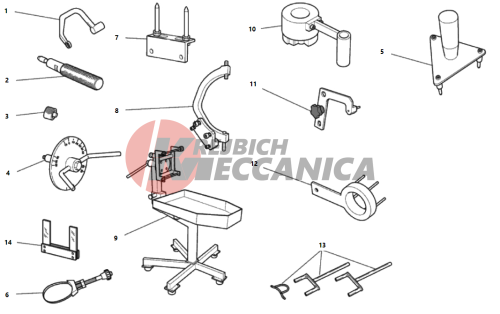 WORKSHOP SERVICE TOOLS, ENGINE