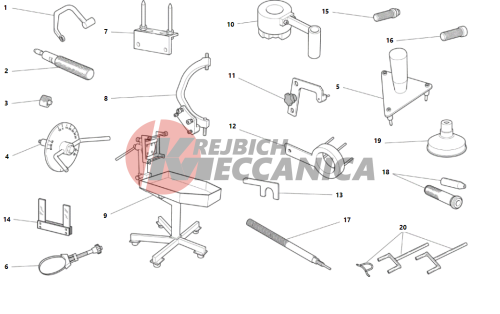 WORKSHOP SERVICE TOOLS ENGINE 1