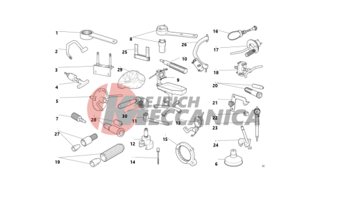 WORKSHOP SERVICE TOOLS ENGINE