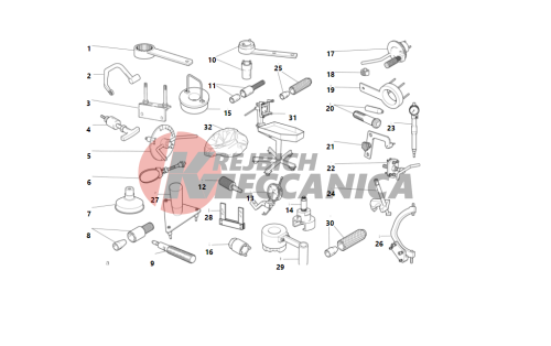 WORKSHOP SERVICE TOOLS ENGINE