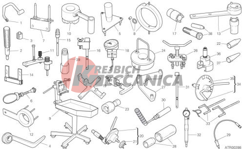 WORKSHOP SERVICE TOOLS, ENGINE