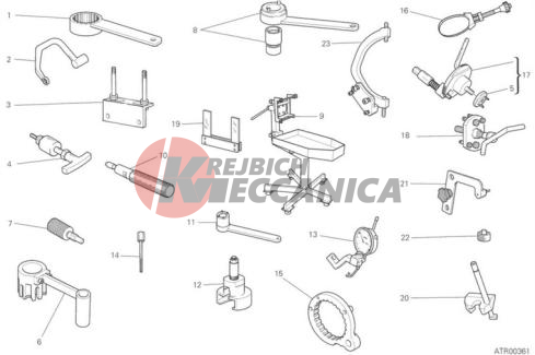 WORKSHOP SERVICE TOOLS, ENGINE