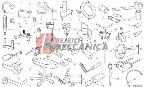 WORKSHOP SERVICE TOOLS, ENGINE