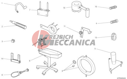 WORKSHOP SERVICE TOOLS, ENGINE