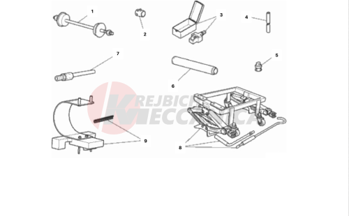 WORKSHOP SERVICE TOOLS, FRAME