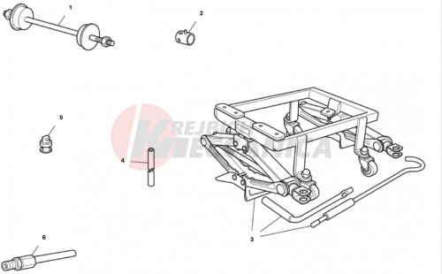 WORKSHOP SERVICE TOOLS, FRAME