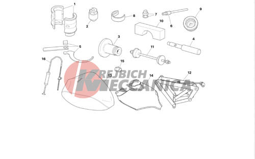 WORKSHOP SERVICE TOOLS (FRAME)