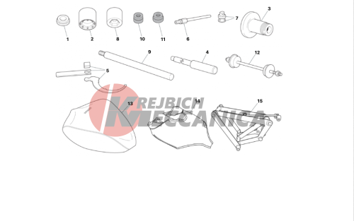 WORKSHOP SERVICE TOOLS (FRAME)