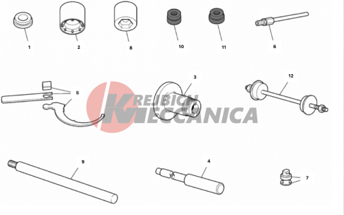 WORKSHOP SERVICE TOOLS (FRAME)