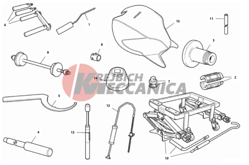 WORKSHOP SERVICE TOOLS, FRAME