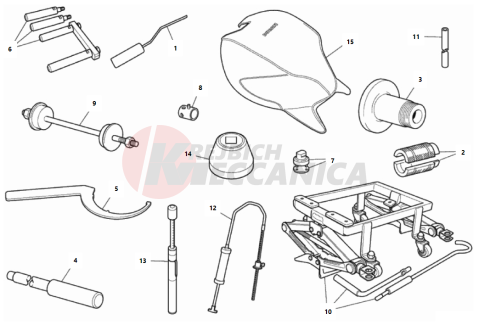 WORKSHOP SERVICE TOOLS, FRAME