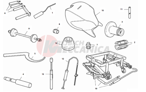 WORKSHOP SERVICE TOOLS, FRAME